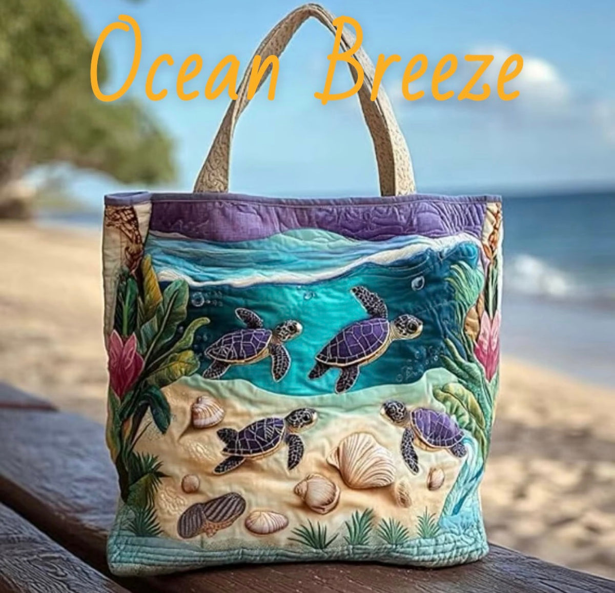Handmade Turtle Bag